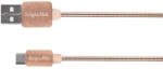 Krüger&Matz KM0360 Krüger&Matz USB-Micro USB kábel, arany színű 1m (KM0360)