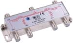Cabletech ZLA0638 Koax kábel elosztó, splitter, F csatlakozós, 6 kimenet, 5-2450MHz (ZLA0638)