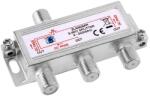 Cabletech ZLA0636PP Koax kábel elosztó, splitter, F csatlakozós, 3 kimenet, 5-2450MHz (ZLA0636PP)