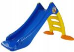 LEAN Toys Gyerek kerti csúszda 3 fokozatú műanyag 75 cm kék-sárga (8564)