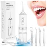 RG Dental Flosser vezeték nélküli akkus fogászati erőteljes tisztító 4 fúvóka 3 mód, 230ml (RC-K-2489)
