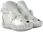Donsje bébi bőr cipő Smikki Booties Polar Fox - ezüst 19