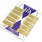 Iza Hajcsat bordázott arany 5 cm 100 db (225/100)