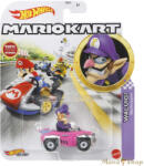Mattel : Mario Kart : Waluigi kisautó Badwagon gokarttal (GJH54)