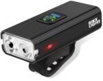 ROXAR TECH ROXAR T6 1500lm szuper erős akkumulátoros kerékpárlámpa 2x LED, powerbank funkcióval ROXAR TECH Egyéb járművek Kerékpározás Kerékpáros kiegészítők Kerékpár-világítás és láthatóság