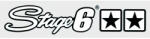 Stage6 Matricák Stage6, fehér Stage6 Váz, idomok és járműkiegészítők Matricák és járműdekoráció Egyéb matricák és dekorációs elemek