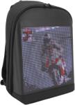 P2R (Motorisé) P2R LED-es okos hátizsák fekete (okostelefon-alkalmazással csatlakoztatható, CE minősítésű) P2R (Motorisé) Ruházat és védőfelszerelés Motoros hátizsákok és övtáskák Motoros hátizsákok és testtáskák