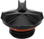 Avoc Olajbetöltő sapka Yamaha 700 MT-07-hez, eloxált fekete Avoc Motoralkatrészek Motorblokk és rögzítése Olajbetöltő, leeresztő és ellenőrző csavarok