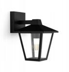 Philips Kültéri fali lámpa Philips 8720169351370 Kinno 1xE27 IP44 fekete