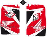 BLACKBIRD Radiátor Zsalugáter Grafikai Készlet Piros Honda CRF250R BLACKBIRD Váz, idomok és járműkiegészítők Matricák és járműdekoráció Egyéb matricák és dekorációs elemek
