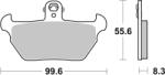 BREMBO Street Szinterelt Fémbetétes Fékbetétek - 07BB22SA BREMBO Fékrendszer és alkatrészei Fékbetétek, fékpofák és féktárcsák Tárcsafékbetétek