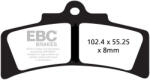 EBC Brakes EBC GFA183HH verseny/futam fékbetét (1 tárcsához, komplett szett) EBC Brakes Fékrendszer és alkatrészei Fékbetétek, fékpofák és féktárcsák Tárcsafékbetétek