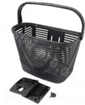KLICK Klickfix Lamello Mini első kosár, műanyag, 12L, fekete (32x24x22cm) KLICK Egyéb járművek Kerékpározás Kerékpáros kiegészítők Kerékpárkosarak és csomagtartótáskák Kerékpárkosarak, ládák és dobozok