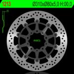 NG Brake Disc NG BRAKES Úszó - 1213 NG Brake Disc Fékrendszer és alkatrészei Fékbetétek, fékpofák és féktárcsák Féktárcsák