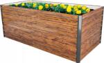 Strend Pro Magaságyás, Strend Pro Garden, 200 × 100 × 77 cm, 3D dizájn, fa mintás, (2212629)
