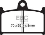 EBC Brakes EBC FA145HH erősített fékbetét (1 tárcsához) EBC Brakes Fékrendszer és alkatrészei Fékbetétek, fékpofák és féktárcsák Tárcsafékbetétek