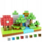  Mágneses Építőkockák 100 Db-os 3D Építőkockák Kocka Pixel Szett (814)