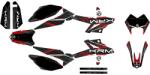 Krm Pro Ride dekorációs matrica szett Beta 50 RR 2011-2020-hoz, fekete-piros (teljes készlet) KRM PRO RIDE Váz, idomok és járműkiegészítők Matricák és járműdekoráció Egyéb matricák és dekorációs elemek