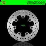 NG Brake Disc NG FÉKEK Fix Fék Tárcsa - 103 NG Brake Disc Fékrendszer és alkatrészei Fékbetétek, fékpofák és féktárcsák Féktárcsák