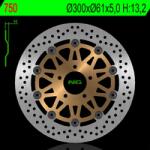 NG Brake Disc NG BRAKES Úszó - 750 NG Brake Disc Fékrendszer és alkatrészei Fékbetétek, fékpofák és féktárcsák Féktárcsák