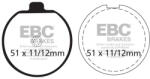 EBC Brakes EBC FA035 fékbetét készlet (1 tárcsához) EBC Brakes Fékrendszer és alkatrészei Fékbetétek, fékpofák és féktárcsák Tárcsafékbetétek