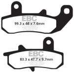 EBC Brakes EBC FA157 fékbetét szett (1 tárcsához) EBC Brakes Fékrendszer és alkatrészei Fékbetétek, fékpofák és féktárcsák Tárcsafékbetétek