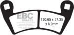 EBC Brakes EBC FA452TT fékbetét szett (1 tárcsához) EBC Brakes Fékrendszer és alkatrészei Fékbetétek, fékpofák és féktárcsák Tárcsafékbetétek