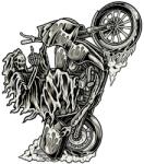 Lethal Threat MINI WHEELY REAPER matrica (60x80 mm) LETHAL THREAT Váz, idomok és járműkiegészítők Matricák és járműdekoráció Egyéb matricák és dekorációs elemek