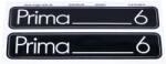 MOGA matrica szett 2 darab 105mm x 21mm Hercules Prima 6-hoz MOGA Váz, idomok és járműkiegészítők Matricák és járműdekoráció Egyéb matricák és dekorációs elemek