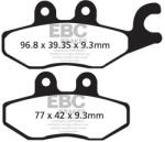EBC Brakes EBC SFAC418 karbonos robogó fékbetét szett (1 tárcsához) EBC Brakes Fékrendszer és alkatrészei Fékbetétek, fékpofák és féktárcsák Tárcsafékbetétek