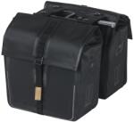 Basil Urban Dry dupla hátsó kerékpártáska 50L fekete, 100% vízálló (31, 5x16x32cm) - MIK rögzítőrendszerrel (kompatibilis a 157030-as adapterrel, tartozék) BASIL Egyéb járművek Kerékpározás Kerékpáros kiegé