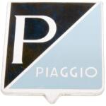 CIF Piaggio alumínium ragasztandó embléma 25x31mm - Vespa 50, 50S, 50SS (-1968), 90, 90SS, 125 Primavera, Nuova (1966) CIF Váz, idomok és járműkiegészítők Matricák és járműdekoráció Emblémák, jelvények és