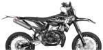 Stage6 Grafikai készlet Sherco SM-R 50 2018 után Stage6 fehér Stage6 Váz, idomok és járműkiegészítők Matricák és járműdekoráció Egyéb matricák és dekorációs elemek