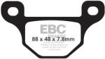 EBC Brakes EBC FA481 fékbetét (1 tárcsához, komplett) EBC Brakes Fékrendszer és alkatrészei Fékbetétek, fékpofák és féktárcsák Tárcsafékbetétek