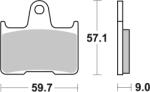 BREMBO Street Szinterelt Fémbetétes Fékbetétek - 07SU25SP BREMBO Fékrendszer és alkatrészei Fékbetétek, fékpofák és féktárcsák Tárcsafékbetétek
