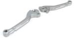 BGM acél szürke CNC kuplung- és fékkar szett HENG TONG tárcsafékhez Vespa PX 125-200 (2004-től) BGM Fékrendszer és alkatrészei Fékkarok és fékbowdenek Fékkarok Komplett fékkarok