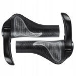 ROXAR TECH ROXAR MTB ergonomikus kerékpár markolat szarvakkal, szürke-fekete ROXAR TECH Egyéb járművek Kerékpározás Kerékpár-alkatrészek Kormánymarkolatok és kormányszalagok Kerékpár-kormánymarkolatok és kormány