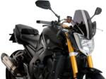 Puig Yamaha FZ1 06-16 speciális szélvédő, sötétszürke Puig Váz, idomok és járműkiegészítők Szélvédők és tartozékaik Szélvédők Motorkerékpár- és robogószélvédők