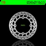 NG Brake Disc NG BRAKES Fix Féknyereg - 119 NG Brake Disc Fékrendszer és alkatrészei Fékbetétek, fékpofák és féktárcsák Féktárcsák