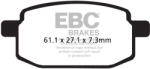 EBC Brakes EBC SFAC169 robogó fékbetét karbon (1 tárcsához, komplett) EBC Brakes Fékrendszer és alkatrészei Fékbetétek, fékpofák és féktárcsák Tárcsafékbetétek