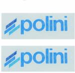 Polini Blue Line Special karosszéria matrica (23x8 cm) (225.0222) (2 db) Polini Váz, idomok és járműkiegészítők Matricák és járműdekoráció Egyéb matricák és dekorációs elemek