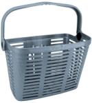 Bellelli első kosár e-bike-hoz, műanyag, szürke, fogantyúval, 90 mm széles, klipszes (adapterrel Ø 22-26-32 mm), max. terhelés 5 kg BELLELLI Egyéb járművek Kerékpározás Kerékpáros kiegészítők Kerékpárkosarak é