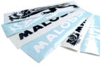 Malossi Matricája Malossi "Oroszlán" fehér 24cm bal Malossi Váz, idomok és járműkiegészítők Matricák és járműdekoráció Egyéb matricák és dekorációs elemek