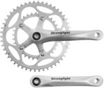 Stronglight Impact Eco országúti hajtómű 9-10 sebességes, ezüst, 170 mm, 50-34, négyszög tengely (107 mm), 9-10V kompatibilis STRONGLIGHT Egyéb járművek Kerékpározás Kerékpár-alkatrészek Hajtóművek, hajtókarok és