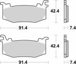 BREMBO Street szinterezett fékbetét - 07BB4480 BREMBO Fékrendszer és alkatrészei Fékbetétek, fékpofák és féktárcsák Tárcsafékbetétek