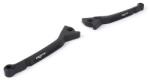 BGM PRO CNC Sport hosszú (165mm) matt fekete fékkar szett Vespa GT, GTL, GTV, GTS 125-300-hoz BGM Fékrendszer és alkatrészei Fékkarok és fékbowdenek Fékkarok Komplett fékkarok