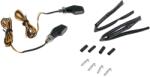 HIGHSIDER pro Ventura-X LED 1 az 1-ben irányjelzők, matt fekete, párban - robogókhoz, motorkerékpárokhoz, váltós mopedezhez, quadokhoz, VESPA-hoz és mopedezhez (UNIVERZÁLIS) HIGHSIDER Elektromos alkatrészek Vil