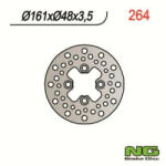 NG Brake Disc NG BRAKES Fix Féknyereg - 264 NG Brake Disc Fékrendszer és alkatrészei Fékbetétek, fékpofák és féktárcsák Féktárcsák