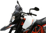 MRA motorkerékpár szélvédő KTM 990 SUPERMOTO SM / SMR (KTM LC8 SM) 2008-, VT forma, sötétített MRA Váz, idomok és járműkiegészítők Szélvédők és tartozékaik Szélvédők Motorkerékpár- és robogószélvédők
