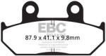 EBC Brakes EBC FA124/2 fékbetét (1 tárcsához) EBC Brakes Fékrendszer és alkatrészei Fékbetétek, fékpofák és féktárcsák Tárcsafékbetétek